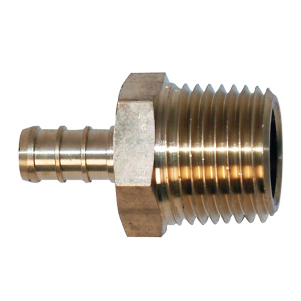 Flair-It Flair-It 51125 BestPEX Brass Male Adapter - 3/4" x 3/4" MPT 51125